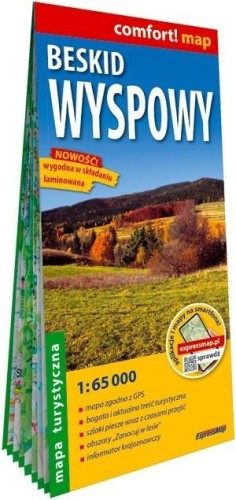 Comfort!map Beskid Wyspowy 1:65 000 mapa w.2026