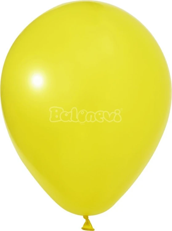 Balony lateksowe Pastel żółte 30cm 100szt