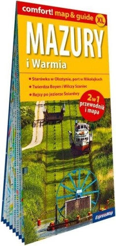 Comfort! map&guide Mazury i Warmia 2w1 w.2026