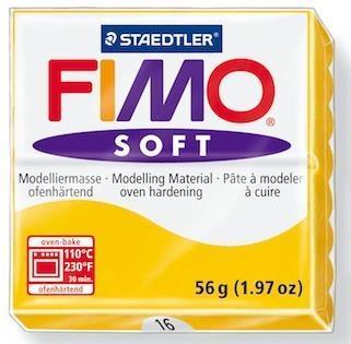 Masa Fimo Soft 56g 16 żółty słoneczny, Staedtler