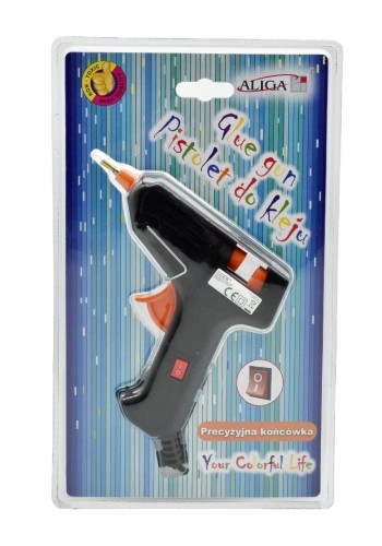 Pistolet do kleju z precyzyjną końcówką 10W, Aliga