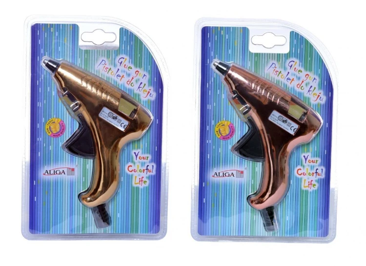 Pistolet do kleju kolorowy 25W, Aliga