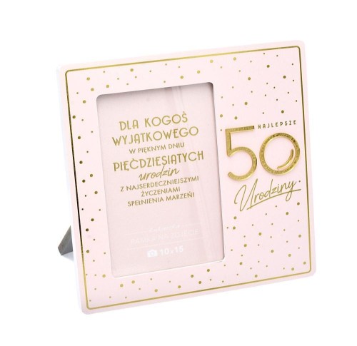 Ramka Moments Urodziny 50 Elite, Kukartka