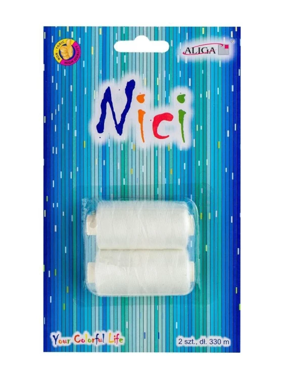 Nici białe 330m 2szt, Aliga