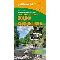 Mapa turystyczna - Dolina Kościeliska 1:20 000