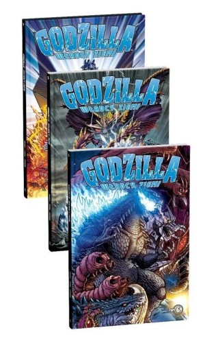 Pakiet: Godzilla. Władcy Ziemi T.4-6, Chris Mowry
