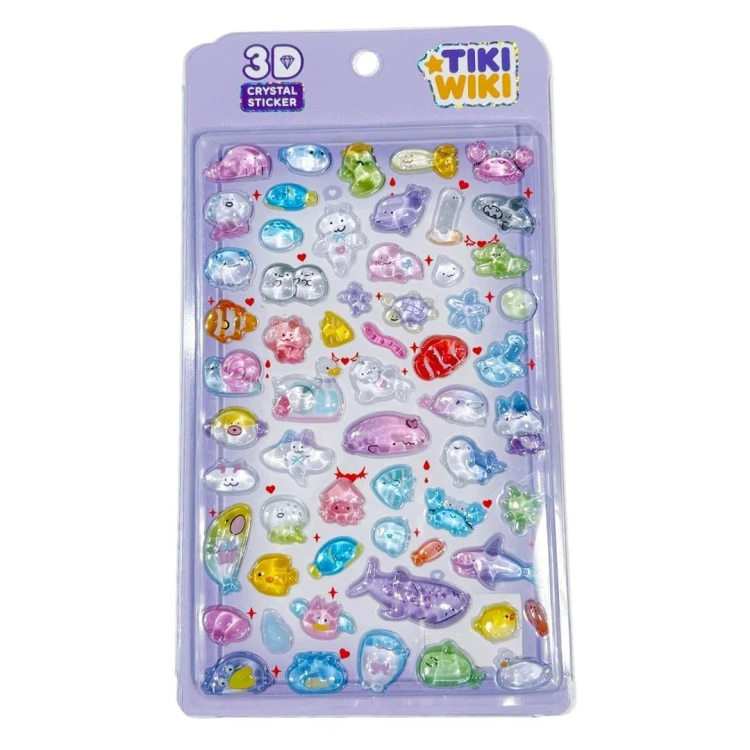 Naklejki 3D Crystal Rybki, Kiddisvit