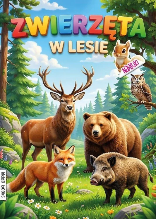 Zwierzęta w lesie, praca zbiorowa
