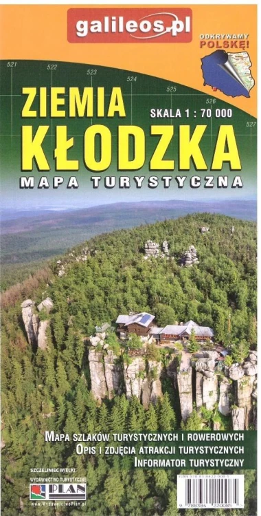 Mapa turystyczna - Ziemia Kłodzka 1:70 000 w.2026