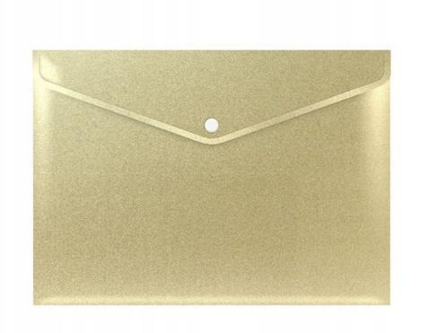 Teczka koperta A4 PP stardust gold, Biurfol