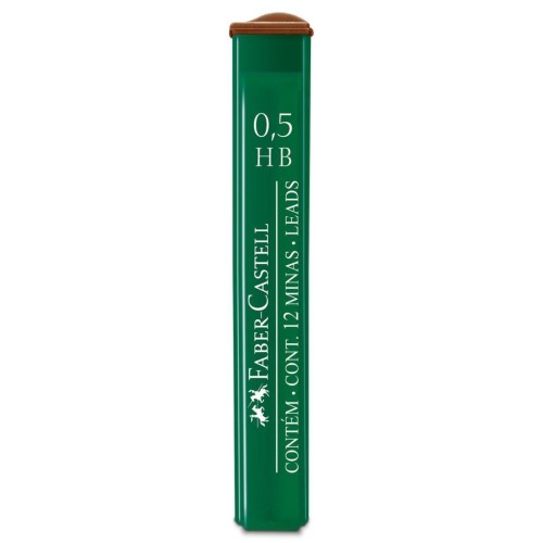 Wkład grafitowy HB 0,5mm (12szt) FABER CASTELL