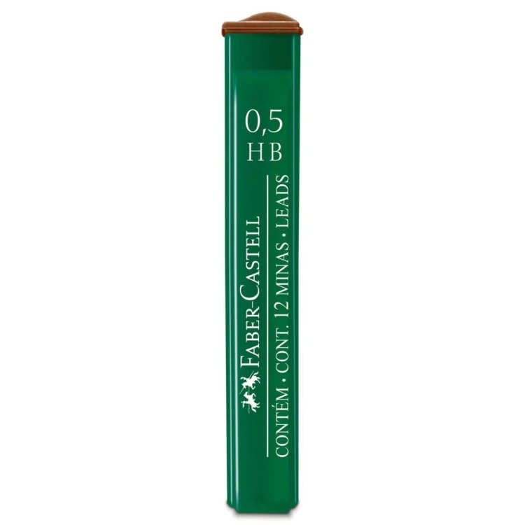Wkład grafitowy HB 0,5mm (12szt) FABER CASTELL