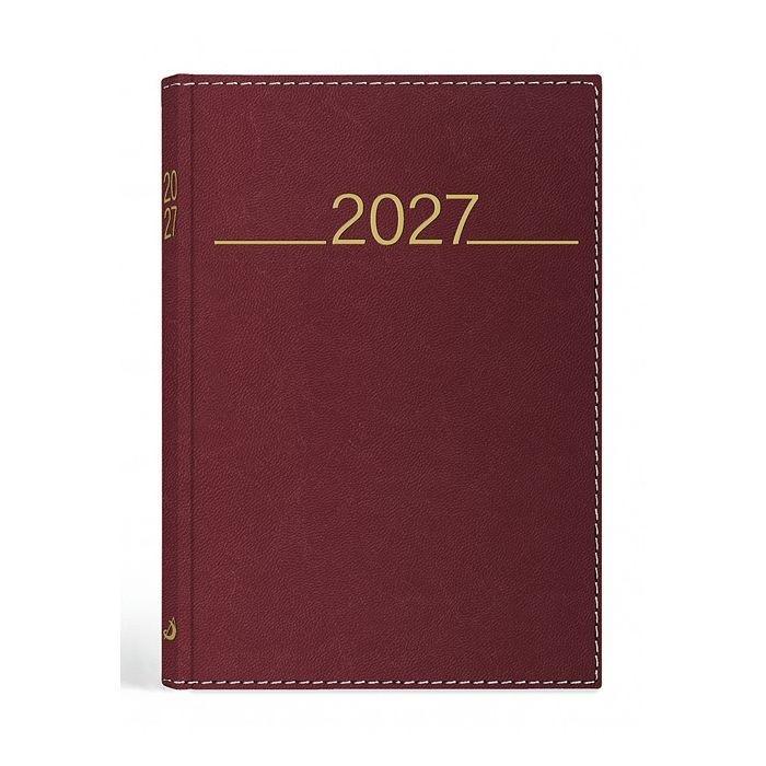 Terminarz 2027 A5 Madrid bordowy