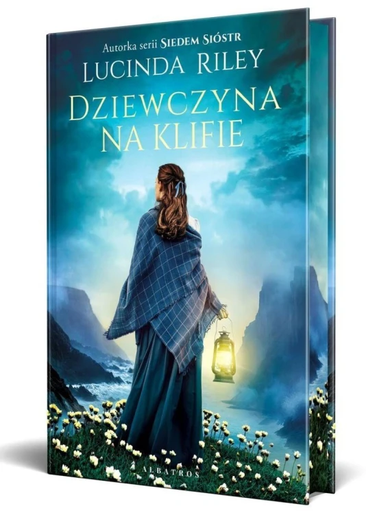 Dziewczyna na klifie (barwione brzegi)