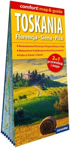 Toskania light: przewodnik + mapa, Kamila Kowalska