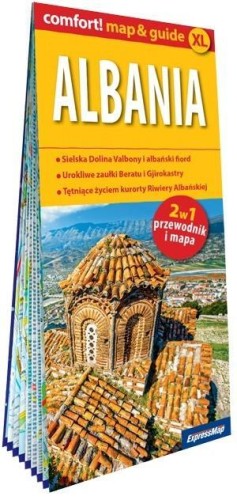 Comfort! map&guide XL Albania