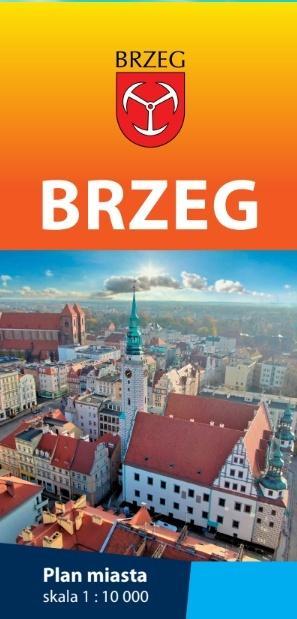 Brzeg - plan miasta 1:10 000, praca zbiorowa