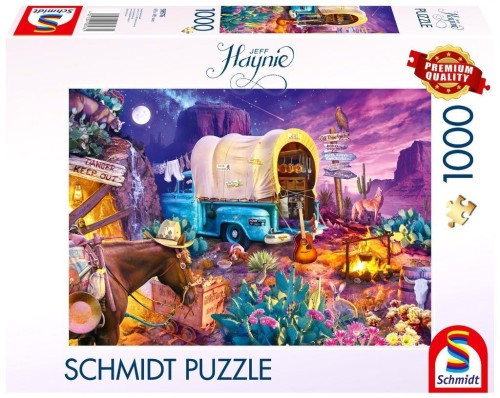 Puzzle PQ 1000 Jeff Haynie Biwak na Dzikim...