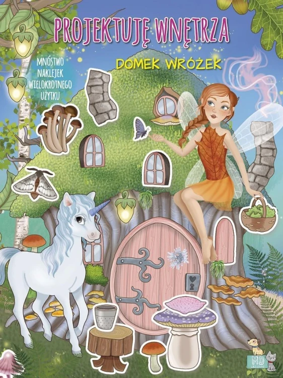 Projektuję wnętrza z naklejkami. Domek wróżek