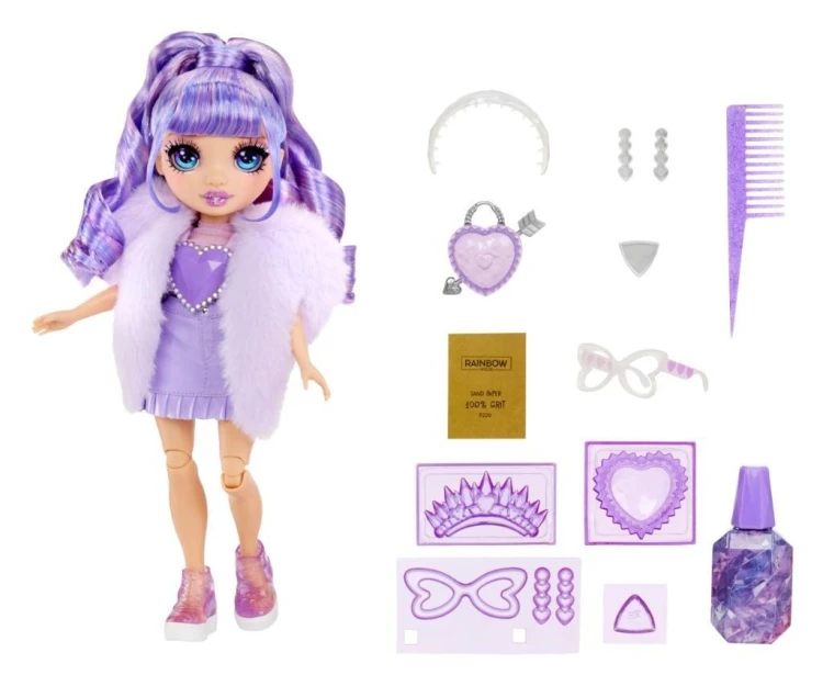 Rainbow High Creative Crystals Fashion Doll - Viol
