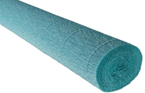 Krepina 50x250cm 180g morska, Alfa Pastello