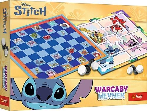Warcaby i Młynek Lilo&Stitch TREFL