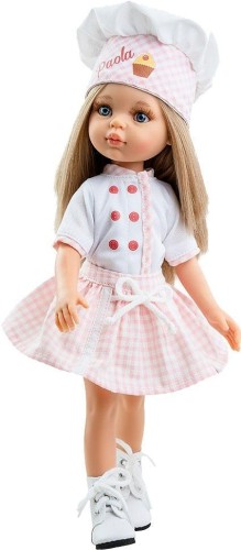 Cudowna hiszpańska lalka Carla Pastelera 32cm
