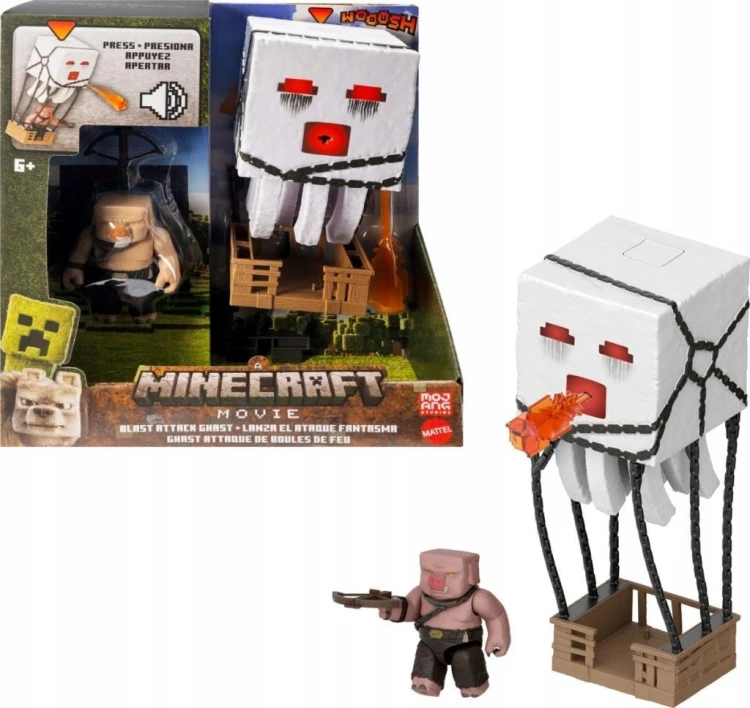 Minecraft Movie Blast Attack Ghast, Mattel