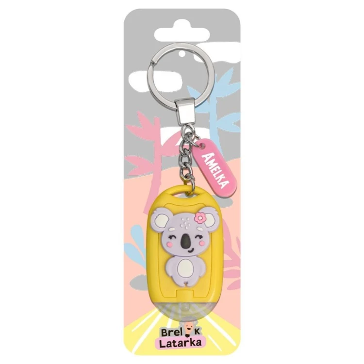 Brelok 3D z latarką - Amelka, Be-Happy Gifts