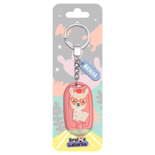 Brelok 3D z latarką - Natalka, Be-Happy Gifts