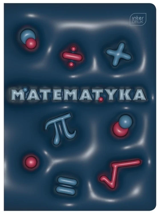 Zeszyt A5/60K kratka Matematyka+pig.wiedzy (10szt)