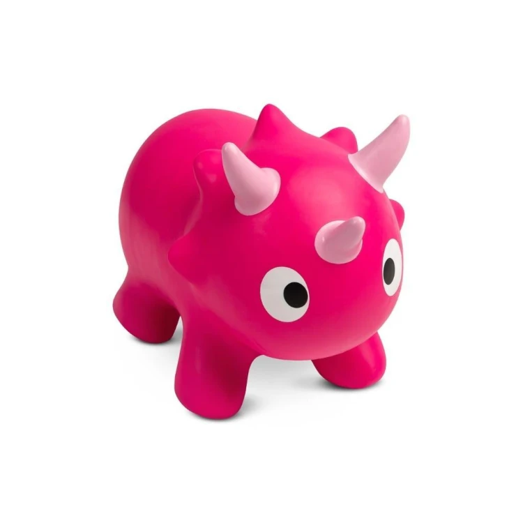 Skoczek dziecięcy dmuchany Dinu pink, Toyz