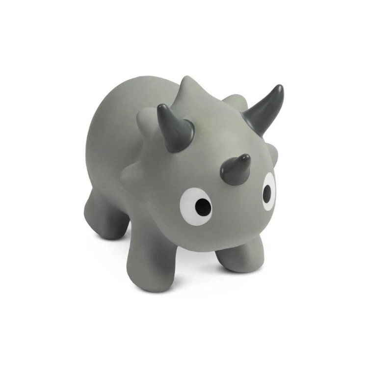 Skoczek dziecięcy dmuchany Dinu grey, Toyz