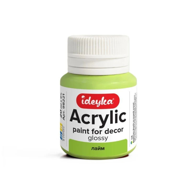 Farba akrylowa Lime 20ml, Ideyka