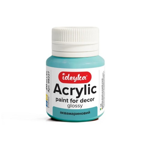 Farba akrylowa Akwamaryna 20ml, Ideyka