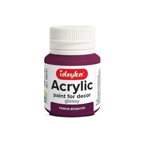 Farba akrylowa Ciemne Bizancjum 20ml, Ideyka
