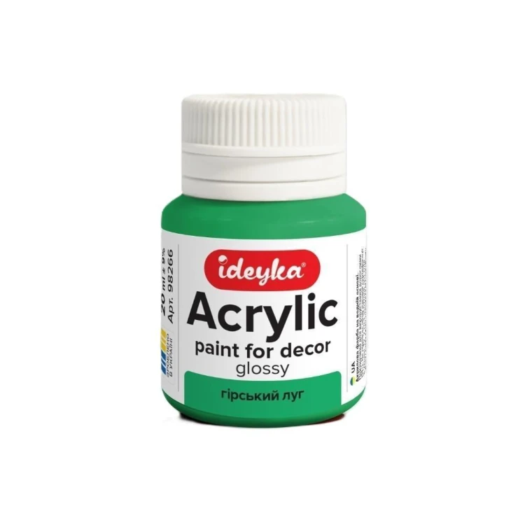 Farba akrylowa Górska łąka 20ml, Ideyka