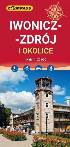 Mapa turystyczna - Iwonicz- Zdrój/Rymanów-Zdrój