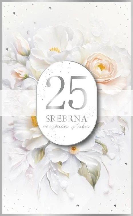 Karnet Rocznica Ślubu 25