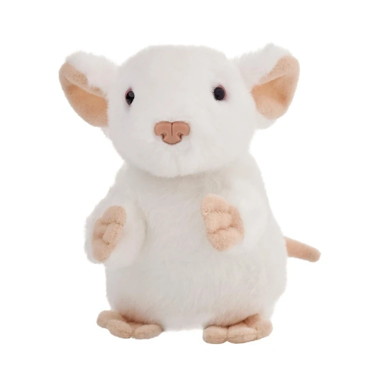 Mysz biała 13cm, Beppe