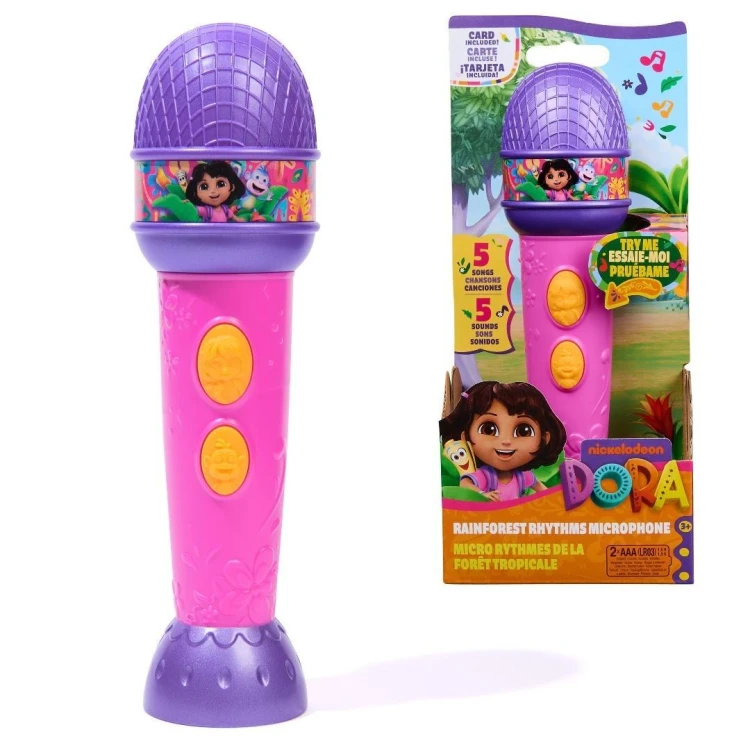 Dora. Mikrofon z efektami dźwiękowymi, Spin Master