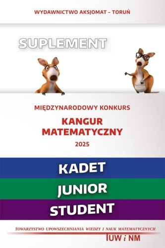 Matematyka z wesołym kangurem Suplement 2025