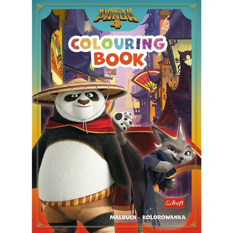 Kung Fu Panda Kolorowanka TREFL