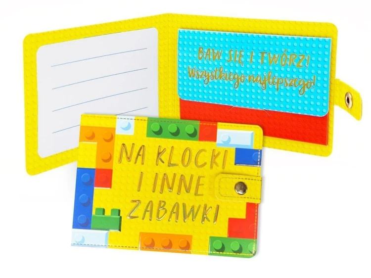 Portfelik Na klocki i inne zabawki