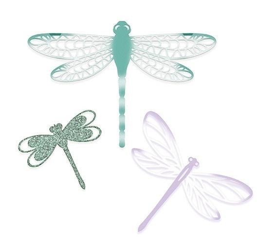 Zestaw wykrojników ważki 3szt, Dalprint dpCraft