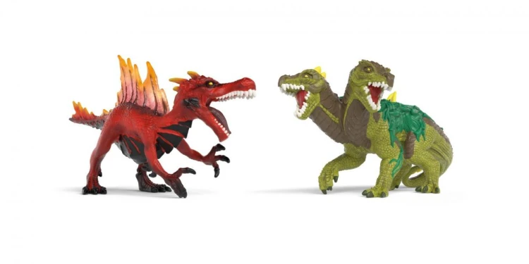Jaszczurka Vs Jaszczur Eldrador, SCHLEICH
