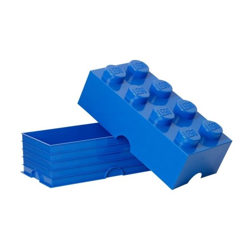 LEGO(R) pojemnik klocek ósemka niebieski, NHG