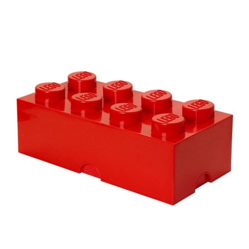 LEGO(R) pojemnik klocek ósemka czerwony, NHG