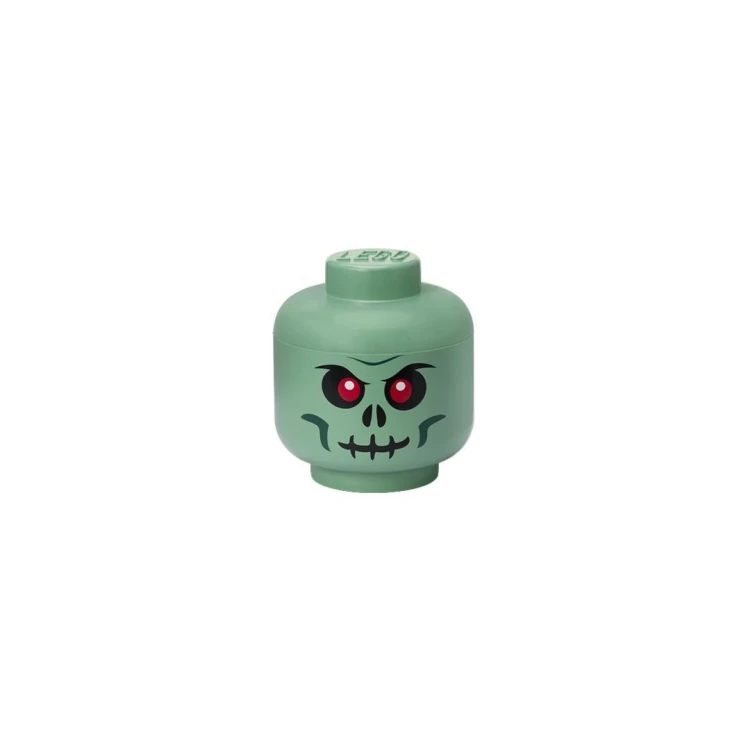 LEGO(R) pojemnik główka mini - green skeleton, NHG