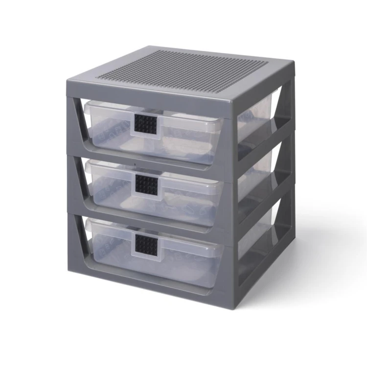 LEGO(R) szafka z szufladami szara, NHG